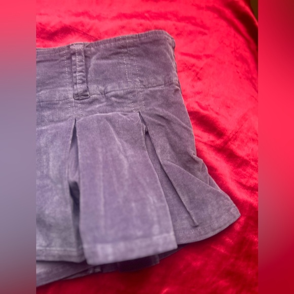 Free People Micro Mini Corduroy Skort Sz.6 - Picture 5 of 7